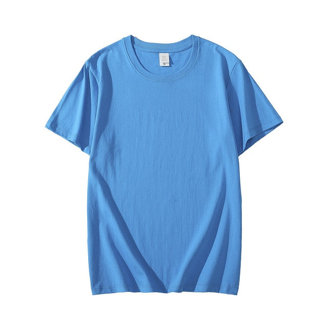 Cotton Men's T-shirt Short-sleeve