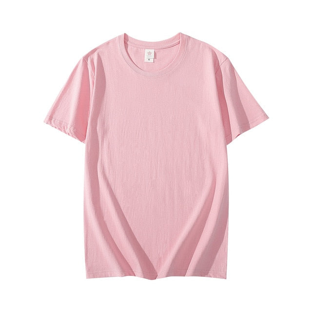 Cotton Men's T-shirt Short-sleeve