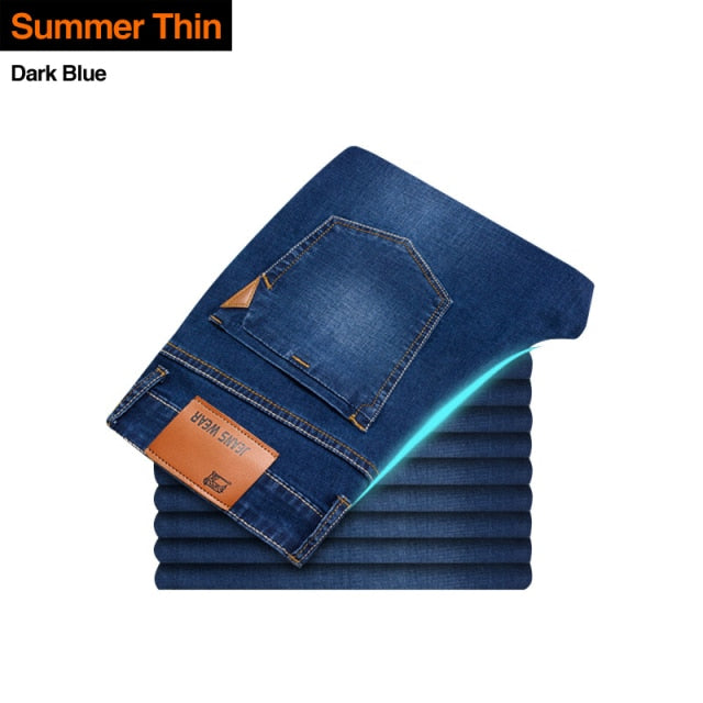 Casual Stretch Slim Denim Pants