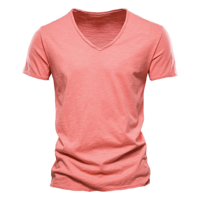 V-neck Fashion T-shirts