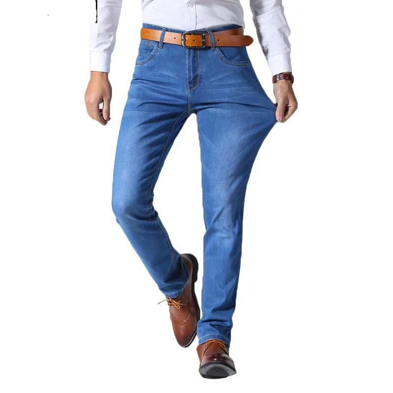 Casual Stretch Slim Denim Pants