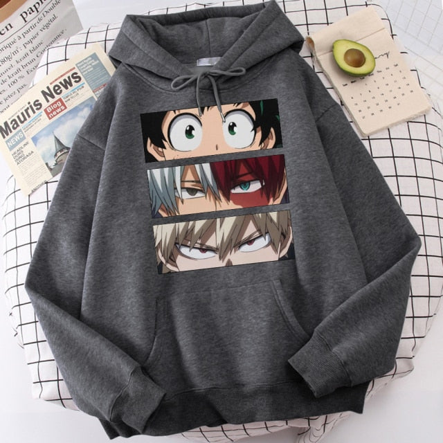 My Hero Academia Hoodies Men's Casual