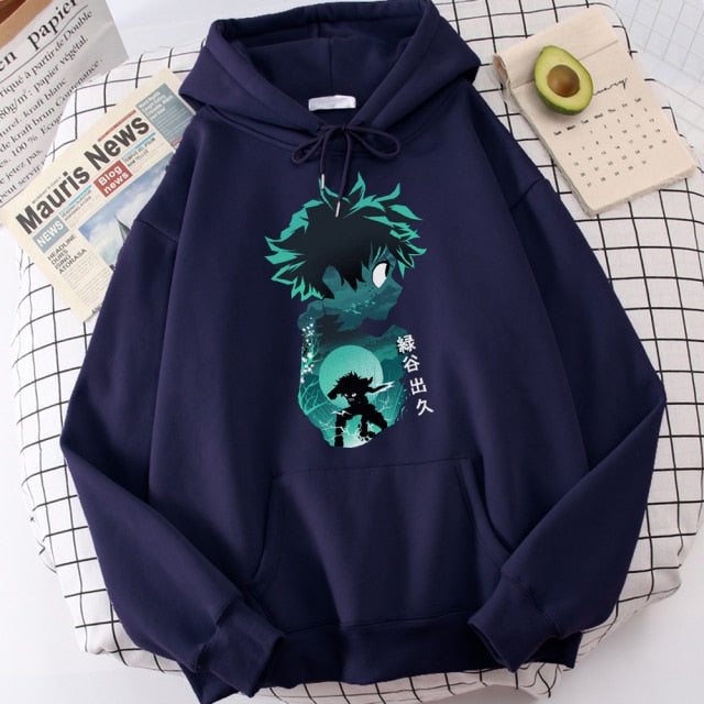 My Hero Academia Hoodies Men's Casual