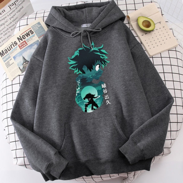 My Hero Academia Hoodies Men's Casual