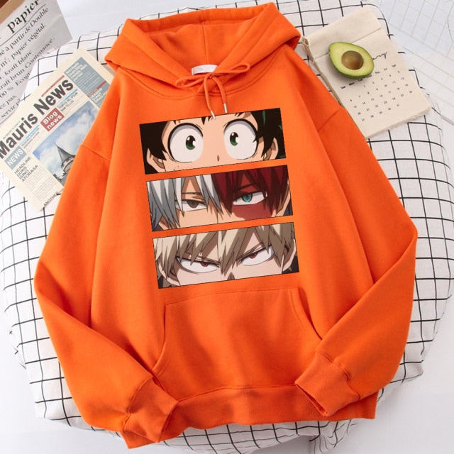 My Hero Academia Hoodies Men's Casual