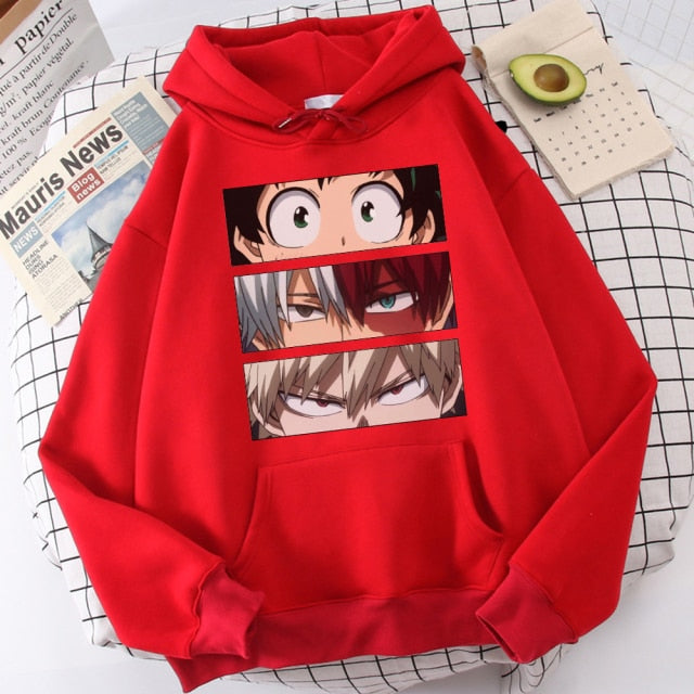 My Hero Academia Hoodies Men's Casual