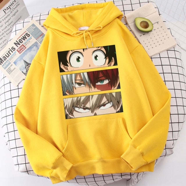 My Hero Academia Hoodies Men's Casual