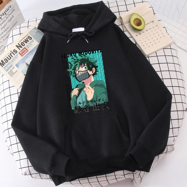 My Hero Academia Hoodies Men's Casual