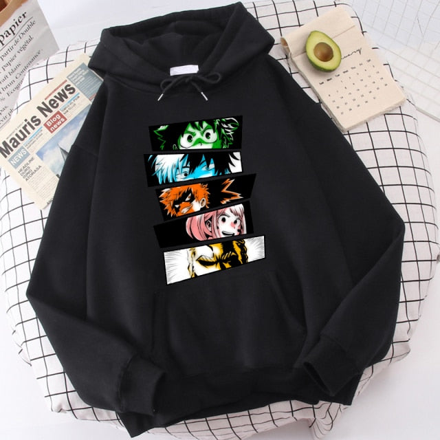 My Hero Academia Hoodies Men's Casual