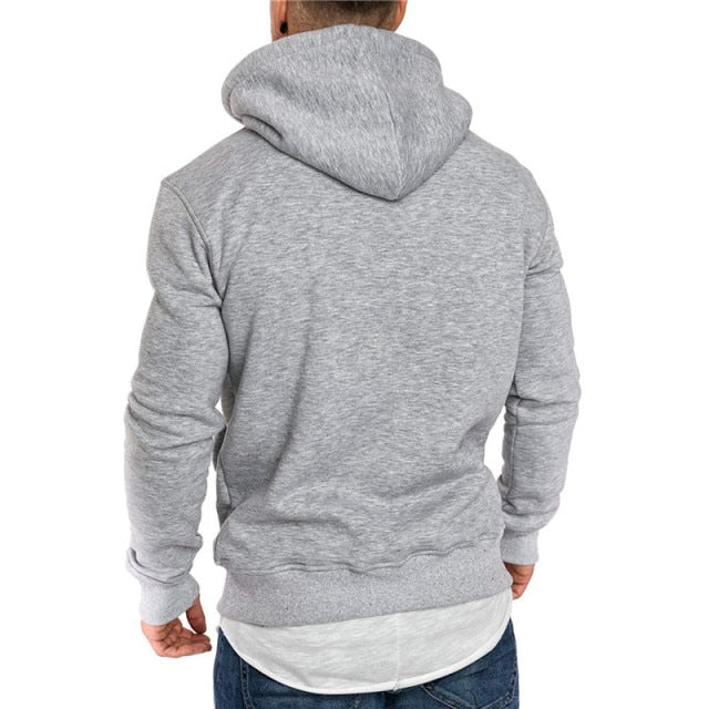 Men Long Sleeve Spring Casual Hoodies