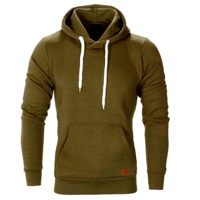 Men Long Sleeve Spring Casual Hoodies