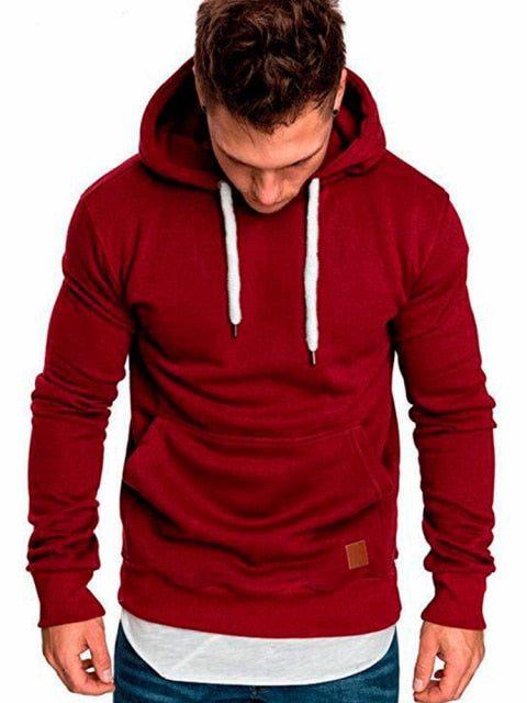 Men Long Sleeve Spring Casual Hoodies