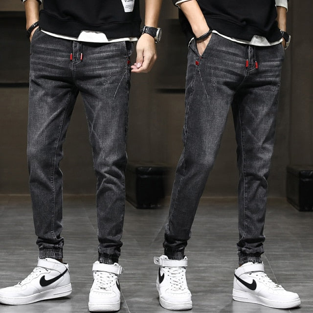 Cotton Hip Hop Slack Bottom Jeans