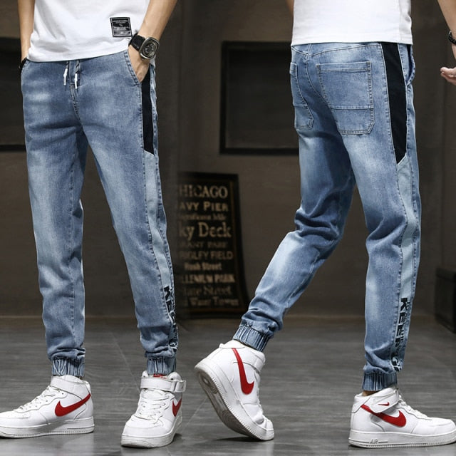 Cotton Hip Hop Slack Bottom Jeans