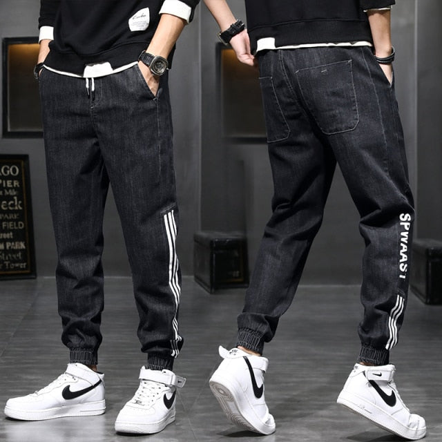 Cotton Hip Hop Slack Bottom Jeans